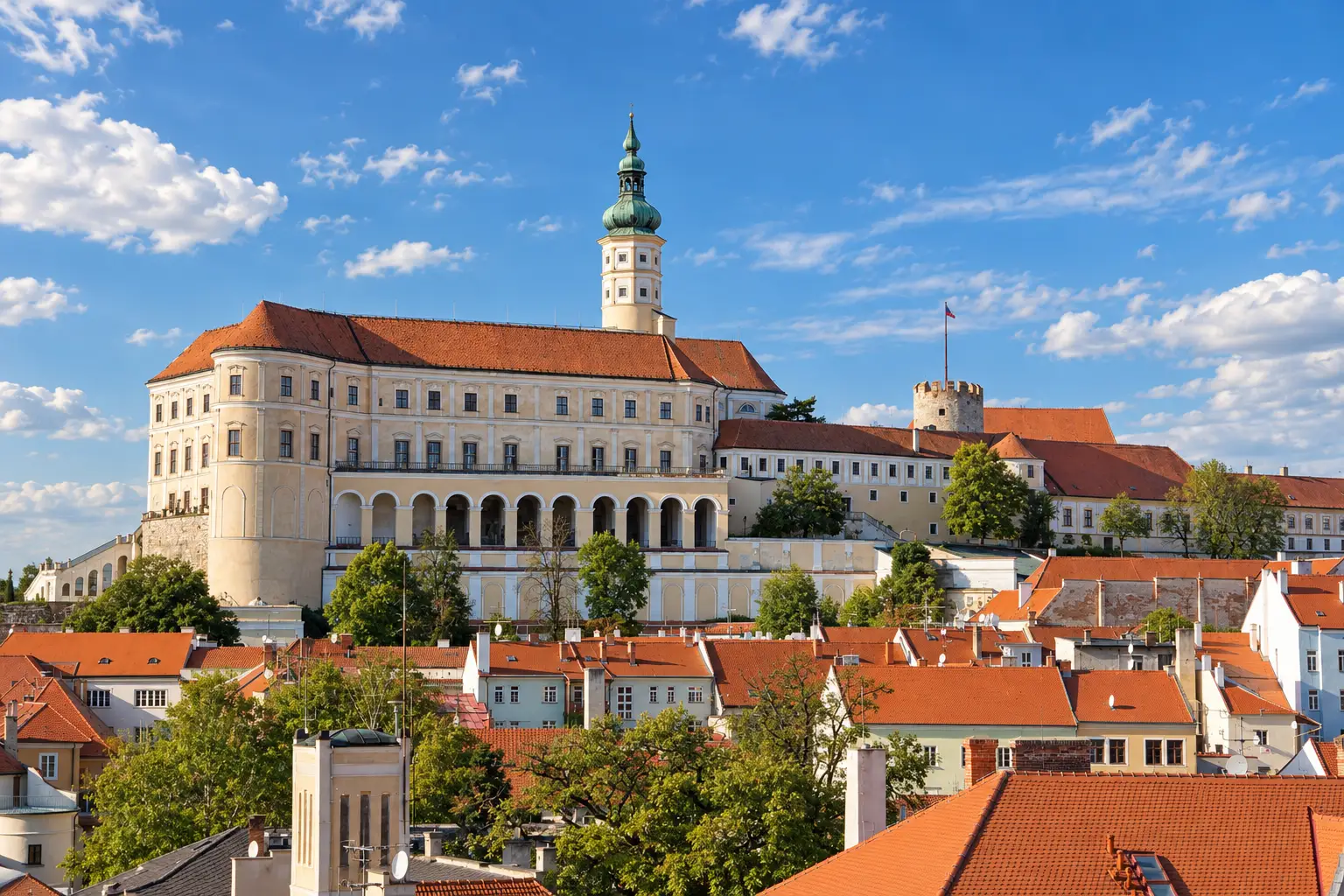Mikulov se zámkem